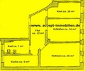 Niedliche 3 Raum Wohnung, 420 &euro; warm, mit Laminat 284