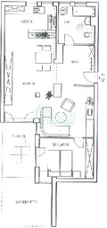 2-Raum-Wohnung im Erdgeschoss mit Terrasse und Gartenanteil 32441