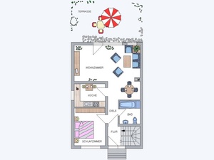 In 10 Fahrtmin. in Frankfurt. Schicke, neue Wohnung mit Sonnenterrasse. S-Bahn: 5 Gehminuten. 536018