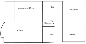 Schöne,helle 3 Zimmerwohnung mit EB 8379