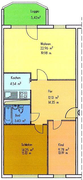 Wunderschöne 2-Zimmer-Wohnung in Schleußig 40122