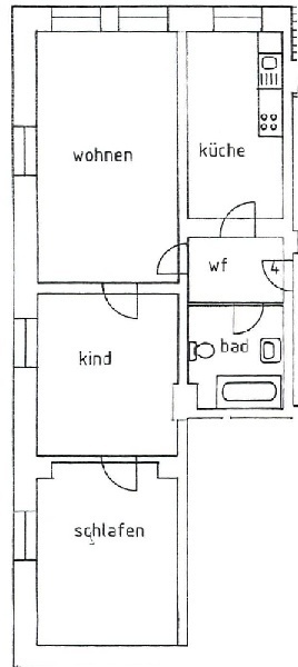 Familienfreundliche Erdgeschosswohnung 21398